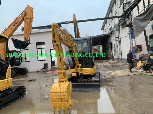 Komatsu motor mini graafmachine 3,5 ton EPA Farm Gebruikte Crawler Digger Compact MiniBagger