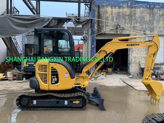 Komatsu motor mini graafmachine 3,5 ton EPA Farm Gebruikte Crawler Digger Compact MiniBagger