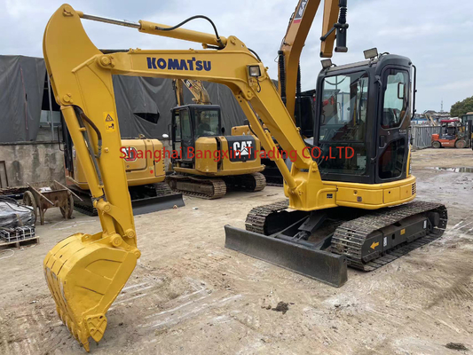 Gebruikte Komatsu PC55MR-2 mini graafmachine 28.5k jaar 2021 uitstekende staat