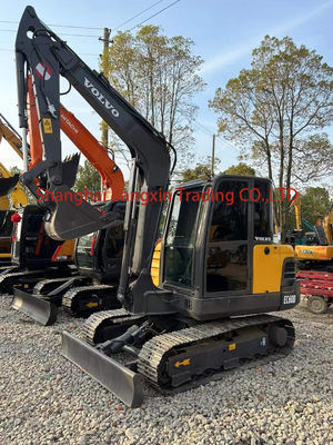 Krijg het beste voor een gebruikte Volvo EC60D mini graafmachine 0,25 emmer capaciteit 7-daagse levering