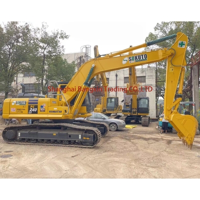 Gratis verzending Originele Japanse graafmachine gebruikte graafmachine komatsu hydraulische pc240 in Shanghai
