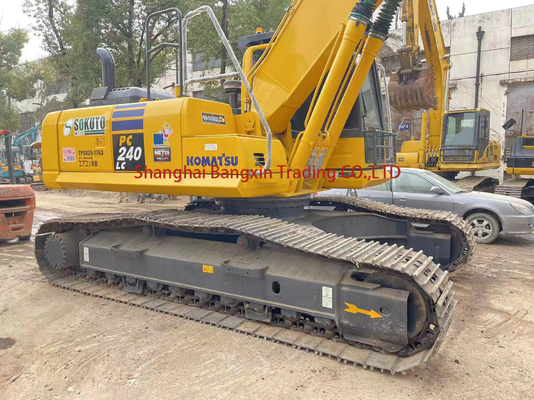 Gratis verzending Originele Japanse graafmachine gebruikte graafmachine komatsu hydraulische pc240 in Shanghai