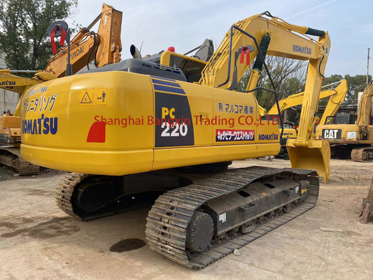 22 ton gebruikte Komatsu graafmachine EPA/CE gecertificeerd voor de bouwindustrie in Shanghai