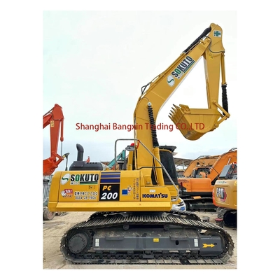 Gebruikte Komatsu PC200 graafmachine, krachtig en hydraulisch stabiel