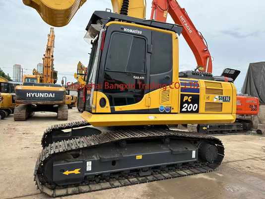 Gebruikte Komatsu PC200 graafmachine, krachtig en hydraulisch stabiel