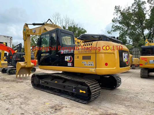 Gebruikte CAT 320 graafmachine met uitstekende werkprestaties en een emmercapaciteit van 1,0 m3