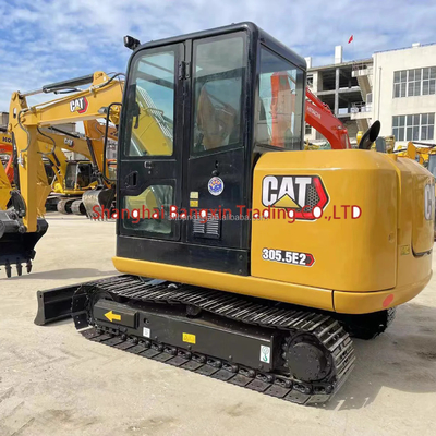 CAT 305.5 Mini-graafmachine met originele hydraulische cilinder en een emmercapaciteit van 0,23 m3