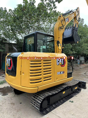 CAT 305.5 Mini-graafmachine met originele hydraulische cilinder en een emmercapaciteit van 0,23 m3