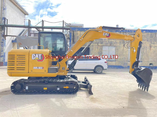 CAT 305.5 Mini-graafmachine met originele hydraulische cilinder en een emmercapaciteit van 0,23 m3