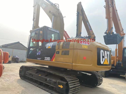 20 ton gebruikte Cat 320D2 Crawler Excavator Construction Machine met 1 emmercapaciteit