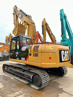 20 ton gebruikte Cat 320D2 Crawler Excavator Construction Machine met 1 emmercapaciteit
