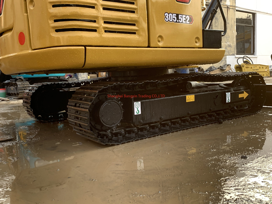Minimaal aantal uren Cat 305.5E2 Mini graafmachine Alle functies Normaal Uitstekende staat