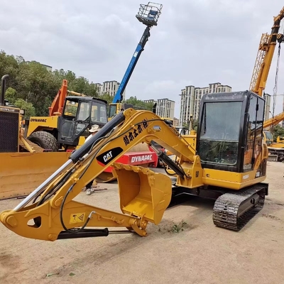 2.5 ton Cat 306d mini graafmachine met een hoog vermogen en hoge hydraulische stabiliteit