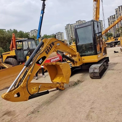 2.5 ton Cat 306d mini graafmachine met een hoog vermogen en hoge hydraulische stabiliteit