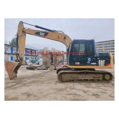 Gebruikte Cat 312D2 Crawler Excavator Construction Machine met originele hydraulische klep