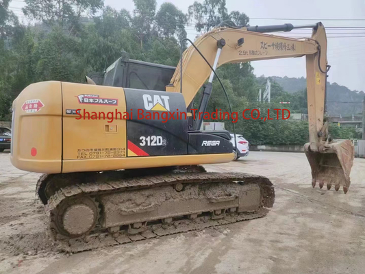 Gebruikte Cat 312D2 Crawler Excavator Construction Machine met originele hydraulische klep