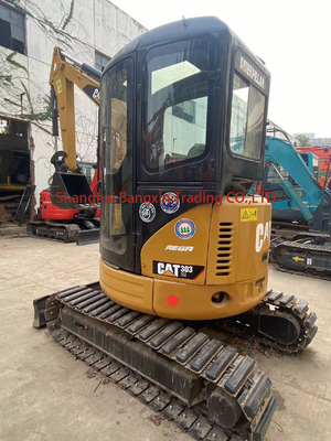 Oorspronkelijke gebruikte graafmachine Cat 303c Mini-graafmachine India Na verkoop 1 jaar
