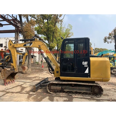 Gratis verzending Gebruikte graafmachine tweedehands CAT 306E graafmachine